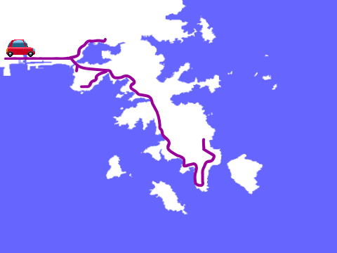 牡鹿半島ドライブマップ
